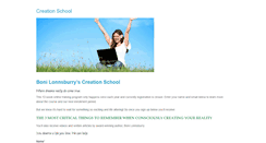 Desktop Screenshot of creationschool.com